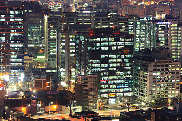 JPG 백그라운드 야경 조명 한국 사람없음 야외 건물 빛 도시풍경 도시 건축물 아시아 풍경 야간 파일형식 풍경_경치