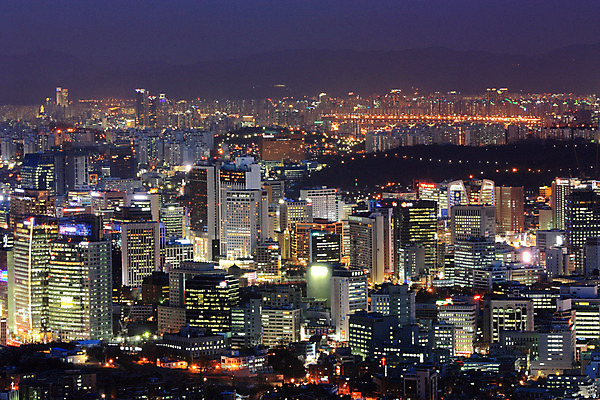 JPG 백그라운드 야경 조명 한국 빌딩 사람없음 야외 건물 빛 도시풍경 도시 건축물 아시아 풍경 야간 파일형식 풍경_경치