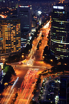 JPG 도로 백그라운드 야경 조명 한국 빌딩 사람없음 야외 건물 빛 도시풍경 도시 건축물 아시아 길 교통시설 풍경 야간 파일형식 풍경_경치