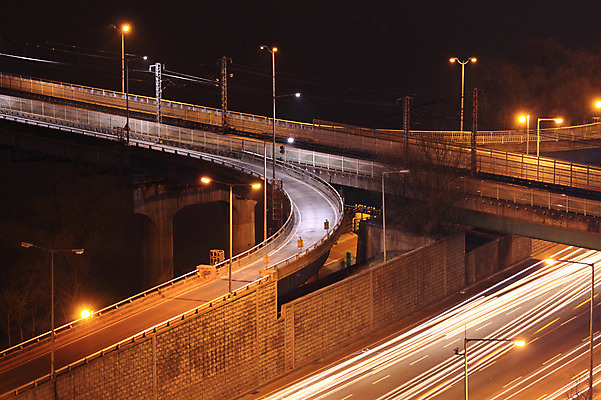 JPG 도로 길 백그라운드 야경 가로등 조명 한국 사람없음 야외 빛 도시풍경 도시 공공시설 아시아 교통시설 풍경 야간 파일형식 풍경_경치