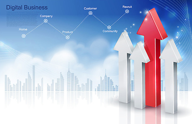 EPS 화살표 백그라운드 일러스트 회사 비즈니스 주택 사람없음 디지털 성장 그룹 상품 고객 입체 상승 커뮤니티 모집 국내일러스트 컨셉 건물 파일형식 벡터