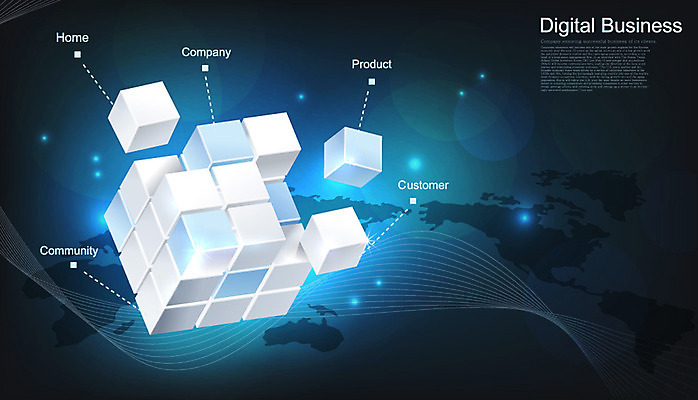 EPS 도형 백그라운드 세계지도 일러스트 회사 비즈니스 주택 사람없음 글로벌 디지털 그룹 상품 입체 정사각형 커뮤니티 공동체 국내일러스트 지도 건물 세계 파일형식 벡터