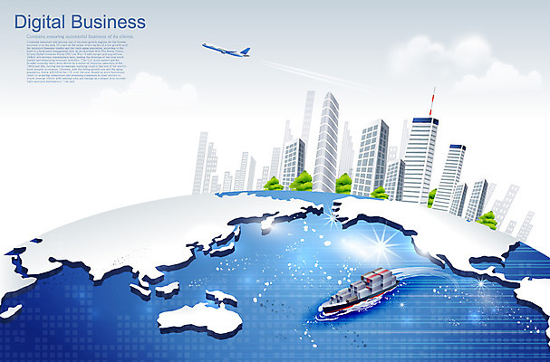 EPS 나무 식물 구름 건축물 건축 지구 바다 백그라운드 일러스트 비즈니스 항공교통 하늘 비행기 빌딩 사람없음 건물 글로벌 디지털 운송업 도시 화물선 입체 물류 선박 국내일러스트 자연요소 산업 교통수단 수상교통 배_교통 대중교통 파일형식 벡터