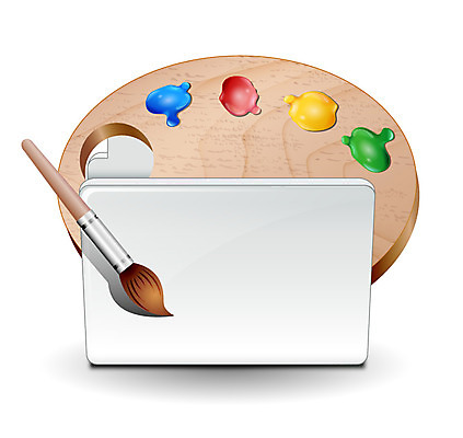 EPS 아이콘 비즈니스 입체아이콘 미술 사람없음 물감 그림물감 미술도구 붓 팔레트 오브젝트 비즈니스아이콘 2D아이콘 문화예술 입체 파일형식 벡터