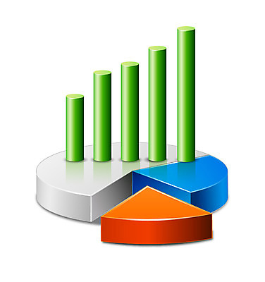 EPS 아이콘 비즈니스 통계 그래프 입체아이콘 사람없음 막대그래프 비즈니스아이콘 원그래프 2D아이콘 입체 파일형식 벡터