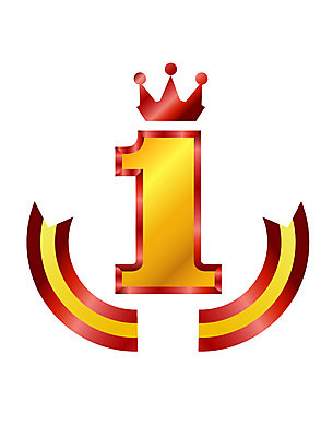 EPS 아이콘 1 디자인 상징 왕관 입체아이콘 사람없음 쇼핑 숫자 최고 심볼 2D아이콘 문자 입체 파일형식 벡터