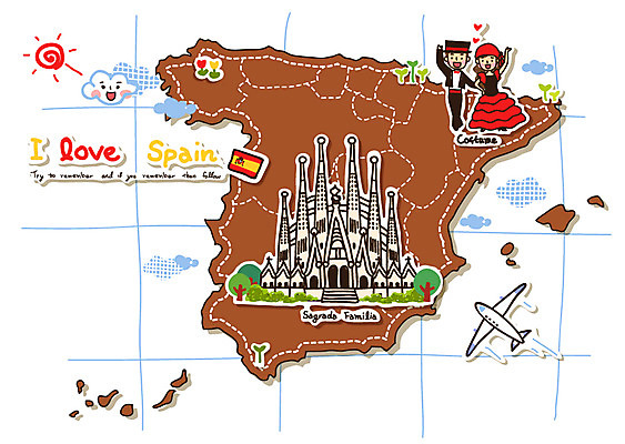 EPS 나무 식물 구름 건축물 커플 여자 남자 건축 나라 한쌍 여행 지도 일러스트 항공교통 비행기 사랑 사람 20대 성인 두명 건물 관광지 태양 깃발 스페인 국기 전통의상 대륙 지도여행 사그라다파밀리아 청년만 성인만 국내일러스트 자연요소 전통 감정 유럽 교통수단 관계 대중교통 청년 성당 바르셀로나 파일형식 벡터