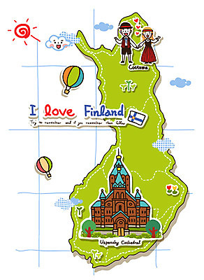 EPS 나무 식물 구름 건축물 커플 여자 남자 건축 나라 한쌍 여행 지도 일러스트 핀란드 사랑 사람 20대 성인 두명 건물 관광지 태양 열기구 깃발 국기 전통의상 대륙 지도여행 우스펜스키성당 청년만 성인만 국내일러스트 자연요소 전통 감정 관계 항공교통 북유럽 청년 성당 파일형식 벡터