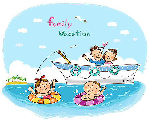 EPS 주간 나무 식물 동물 구름 여자 남자 초등학생 어린이 바다 섬 여행 일러스트 가족 물놀이 갈매기 조류 하늘 엄마 낚시 휴가 휴식 남매 미소 웃음 사람 소녀 소년 여러명 20대 성인 야외 여름 여름휴가 바캉스 야자수 수영 아빠 낚싯대 튜브 선박 국내일러스트 자연요소 학생 계절 다수 컨셉 수상교통 관계 놀이 레저 표정 청년 수상스포츠 낚시용품 파일형식 벡터 여름_계절