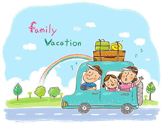 EPS 주간 나무 식물 구름 여자 남자 행복 도로 초등학생 어린이 육상교통 여행 무지개 가방 일러스트 가족 자동차 하늘 엄마 휴가 휴식 미소 웃음 사람 소녀 20대 성인 야외 세명 여름 여름휴가 바캉스 여행가방 드라이브 운전 짐 아빠 아스팔트 지프 차선_도로 국내일러스트 자연요소 학생 잡화 계절 감정 길 교통수단 컨셉 관계 교통시설 모션 승용차 표정 청년 파일형식 벡터 여름_계절