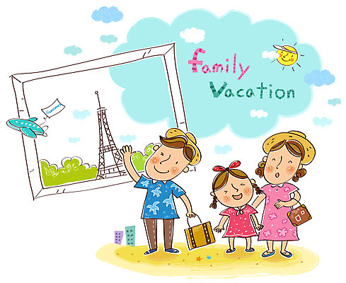 EPS 주간 구름 모자 여자 남자 초등학생 어린이 해외여행 가방 일러스트 가족 항공교통 하늘 엄마 휴가 휴식 비행기 미소 웃음 사람 소녀 20대 성인 야외 세명 여름 여름휴가 바캉스 태양 여행가방 프랑스 아빠 에펠탑 밀짚모자 파리_프랑스 기념사진 국내일러스트 자연요소 모자_잡화 학생 해외 잡화 계절 유럽 교통수단 여행 컨셉 관계 대중교통 표정 청년 파리 랜드마크 파일형식 벡터 여름_계절