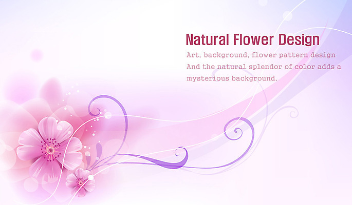 EPS 식물 문양 디자인 꽃잎 꽃 줄기 분홍색 백그라운드 무늬 꽃백그라운드 일러스트 자연 사람없음 플라워배경 국내일러스트 컬러 생태계 파일형식 벡터
