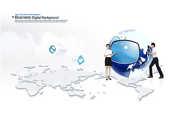 전신 PSD 편집 편집이미지 디자인 여자 남자 백그라운드 세계지도 지도 인터넷 비즈니스 정보통신 서기 사람 동양인 20대 성인 두명 그래픽 글로벌 디지털 스크린 모니터 비즈니스맨 비즈니스우먼 디지털합성 지구촌 청년만 성인만 비즈니스백그라운드 이미지편집 통신 모션 인종 청년 컴퓨터 세계 정보 직장인 파일형식