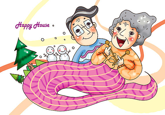 PSD 나무 식물 라이프스타일 부부 커플 여자 할아버지 노년 남자 행복 할머니 한쌍 겨울 일러스트 눈사람 미소 웃음 사람 두명 라이프 크리스마스트리 노부부 목도리 화목 뜨개질 코바늘 노인만 성인만 국내일러스트 잡화 계절 감정 컨셉 크리스마스 관계 표정 성인 취미 생활 파일형식