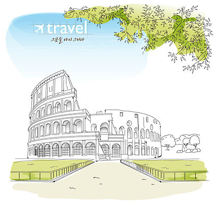 EPS 주간 나무 식물 해외 건축물 건축 유럽 문화 해외여행 여행 고건축 일러스트 하늘 유럽건축 풍경 사람없음 야외 건물 관광지 스타디움 경기장 이탈리아 도시 세계여행 역사 로마 콜로세움 서유럽 유럽문화 국내일러스트 자연요소 나라 스포츠시설 서양건축 세계 서양문화 파일형식 벡터