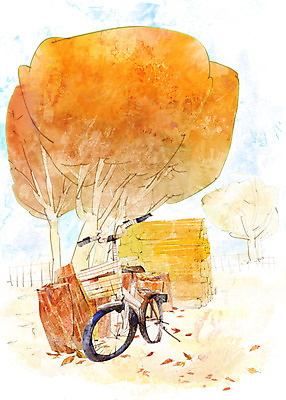 주간 PSD 나무 식물 사계절 계절 백그라운드 단풍 낙엽 일러스트 자연 단풍나무 풍경 사람없음 야외 목재 울타리 가을풍경 자전거 가을 장작 가을배경 국내일러스트 자연요소 잎 재료 담장 바이크 생태계 파일형식 가을_계절