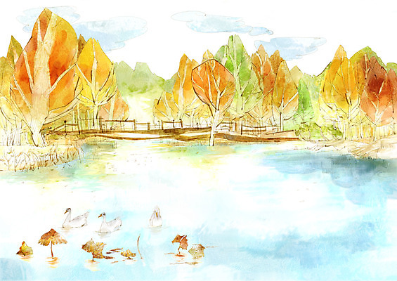 주간 PSD 나무 식물 동물 사계절 계절 호수 백그라운드 낙엽 일러스트 자연 조류 단풍나무 나뭇잎 오리 풍경 사람없음 야외 가을풍경 가을 숲 연잎 가교 가을배경 국내일러스트 자연요소 건축물 단풍 잎 생태계 파일형식 가을_계절