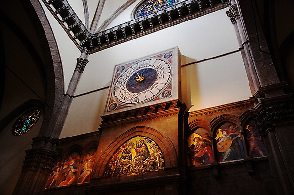 포토 JPG 해외풍경 해외 유럽 유럽풍경 실내 풍경 사람없음 내부 관광지 성당 이탈리아 세계문화유산 벽시계 그림 이탈리아문화 두오모 산타마리아델피오레성당 피렌체 국내포토 나라 시계 여행 종교건축 문화재 유럽문화 파일형식