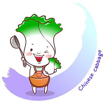 EPS 캐릭터 알파벳 채소 일러스트 요리 사람없음 농작물 앞치마 배추 국자 식물캐릭터 채소캐릭터 일러캐릭터 식물 영어 농업 주방용품 파일형식 벡터