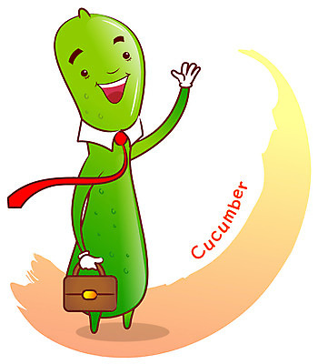 EPS 식물 캐릭터 알파벳 채소 서류가방 가방 일러스트 넥타이 오이 손짓 사람없음 초록색 농작물 인사 비즈니스맨 식물캐릭터 채소캐릭터 일러캐릭터 영어 잡화 남자 컬러 농업 비즈니스 모션 예절 직장인 파일형식 벡터