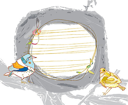 EPS 나무 식물 동물 문화 예술 음악 백그라운드 잎 두마리 음표 일러스트 조류 문화예술 사람없음 나뭇가지 높은음자리표 오선지 국내일러스트 기호 2 악보 오선 파일형식 벡터