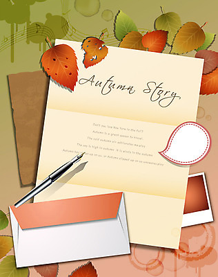 EPS 사계절 백그라운드 말풍선 단풍 낙엽 잎 음표 일러스트 나뭇잎 편지봉투 풍경 사람없음 펜 만년필 가을 빈티지 편지 편지지 악보 오브젝트 폴라로이드사진 가을배경 국내일러스트 식물 기호 계절 음악 컨셉 봉투 필기구 폴라로이드 파일형식 벡터 가을_계절