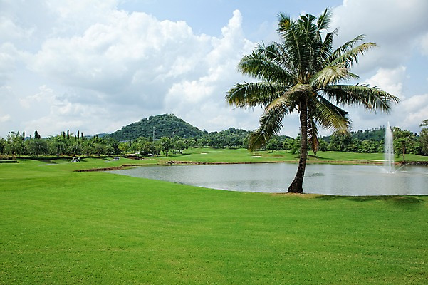 포토 JPG 주간 나무 식물 구름 해외기획촬영 2010년태국 스포츠 골프 스포츠시설 골프장 태국 필드 하늘 레저 풍경 잔디 사람없음 야외 초록색 레포츠 야자수 연못 분수 분수_분수대 국내포토 자연요소 아시아 컬러 구기 시설 분수대 파일형식