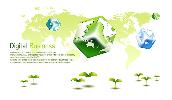 EPS 지구 백그라운드 세계지도 일러스트 디지털백그라운드 비즈니스 사람없음 그래픽 초록색 새싹 디지털 그린에너지 큐브 디지털비즈니스 국내일러스트 식물 컬러 지도 세계 에너지 파일형식 벡터