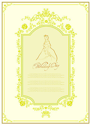 EPS 템플릿 여자 신부 선 결혼 꽃무늬 카드템플릿 꽃백그라운드 프레임 틀 한명 빈티지 청첩장 초대 여자만 여자한명만 이미지템플릿 카드프레임 1 꽃 백그라운드 컨셉 무늬 카드_감사 사람 이벤트 파일형식 벡터