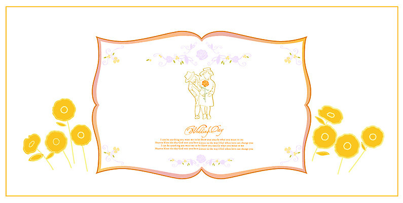 EPS 식물 템플릿 커플 여자 남자 꽃 어린이 선 결혼 꽃무늬 카드템플릿 꽃백그라운드 프레임 틀 사람 소녀 소년 두명 청첩장 초대 어린이만 이미지템플릿 카드프레임 백그라운드 무늬 관계 카드_감사 이벤트 파일형식 벡터