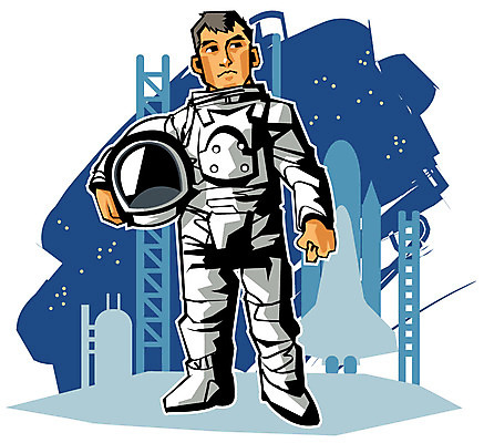 EPS 전신 직업 캐릭터 남자 일러스트 직업캐릭터 한명 서기 사람 성인 로켓 우주비행사 전문직 우주복 남자만 남자한명만 성인남자만 성인만 일러캐릭터 1 옷 모션 우주 파일형식 벡터