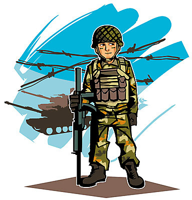 EPS 전신 직업 캐릭터 남자 일러스트 직업캐릭터 한명 서기 사람 성인 군인 총 전문직 군복 탱크 철조망 남자만 남자한명만 성인남자만 성인만 일러캐릭터 1 무기 유니폼 모션 국군 파일형식 벡터