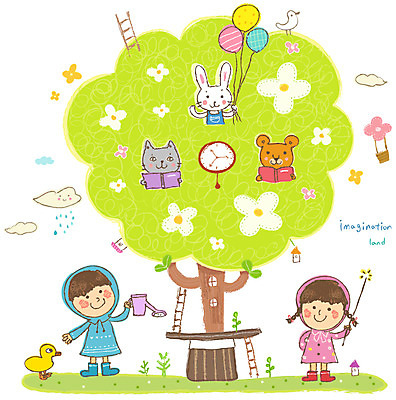 EPS 전신 나무 식물 동물 구름 모자 여자 남자 꽃잎 꽃 어린이 시계 일러스트 사다리 곰 포유류 상상 조류 오리 서기 미소 웃음 사람 소녀 소년 잔디 초원 두명 책 친구 판타지 독서 고양이 물뿌리개 열기구 토끼 풀 비 빗방울 어린이상상 풍선 작대기 어린이만 동심 국내일러스트 자연요소 잡화 관계 항공교통 모션 날씨 표정 반려동물 도구 비_날씨 파일형식 벡터