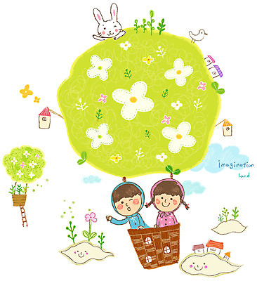 EPS 식물 동물 구름 여자 남자 꽃잎 꽃 화분 어린이 일러스트 사다리 창문 포유류 상상 조류 주택 서기 사람 소녀 소년 두명 친구 판타지 마을 열기구 토끼 풀 어린이상상 어린이만 동심 국내일러스트 자연요소 관계 항공교통 모션 건물 반려동물 도구 파일형식 벡터