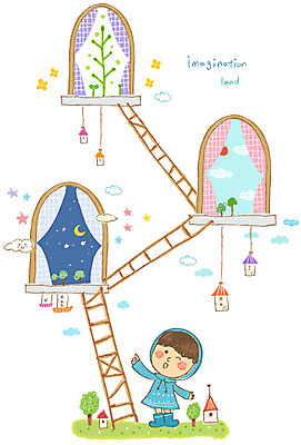 EPS 나무 식물 구름 남자 꽃잎 꽃 별 어린이 일러스트 사다리 창문 상상 하늘 주택 한명 사람 소년 초원 판타지 태양 달 커튼 풀 어린이상상 남자만 남자한명만 어린이만 소년만 소년한명만 동심 국내일러스트 자연요소 1 건물 도구 파일형식 벡터