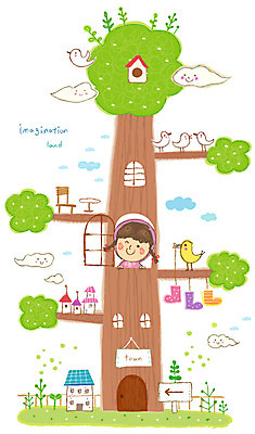 EPS 나무 식물 동물 구름 여자 어린이 의자 일러스트 창문 상상 탁자 조류 출입구 양말 주택 오리 한명 미소 웃음 사람 소녀 잔디 초원 건물 판타지 팻말 나뭇가지 현관문 대문 어린이상상 여자만 여자한명만 어린이만 소녀만 소녀한명만 동심 국내일러스트 자연요소 1 건축물 가구 프레임 표정 문 파일형식 벡터