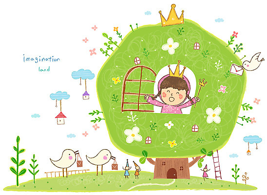 EPS 나무 식물 동물 구름 여자 꽃 길 어린이 꽃밭 일러스트 사다리 창문 상상 조류 왕관 주택 요정 한명 미소 웃음 사람 소녀 잔디 초원 판타지 풀 편지 어린이상상 여자만 여자한명만 어린이만 소녀만 소녀한명만 동심 국내일러스트 자연요소 1 표정 건물 도구 파일형식 벡터