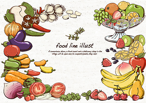 PSD 접시 열매 음식 백그라운드 토마토 채소 과일 라인일러스트 일러스트 고추 딸기 포도 가지 양파 피망 오이 바나나 마늘 키위 사람없음 버섯 당근 배 체리 사과 브로콜리 레몬 허브 블루베리 깻잎 복숭아 무순 레시피 미니파프리카 국내일러스트 식물 식기 뿌리채소 새싹채소 파일형식