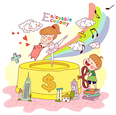 EPS 전신 동물 구름 기호 여자 남자 어린이 무지개 음표 일러스트 포유류 서기 미소 웃음 사람 소녀 소년 두명 장식 금융 경제 달러 춤 돼지 덧셈 발레 발레리나 어린이경제 태엽 나누기 가계부 경제교육 연산기호 어린이만 국내일러스트 자연요소 문자 교육 음악 돈 모션 문화예술 표정 수학 파일형식 벡터