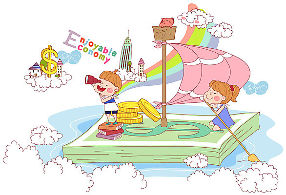 EPS 전신 동물 구름 기호 여자 남자 어린이 무지개 돈 일러스트 포유류 상상 주택 서기 미소 웃음 사람 앉기 소녀 소년 두명 건물 물 금융 경제 달러 동전 망원경 돼지 노 금화 어린이경제 노젓기 가계부 경제교육 선박 어린이만 국내일러스트 자연요소 문자 건축물 교육 수상교통 모션 표정 재산 황금 파일형식 벡터