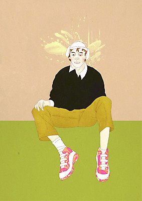 전신 PSD 모델 모자 라이프스타일 패션 남자 벽 맨라이프 포즈 일러스트 한명 사람 앉기 성인 라이프 캐주얼 페인트칠 그림 개성 남자만 남자한명만 성인남자만 성인만 국내일러스트 1 잡화 옷 모션 페인팅 생활 파일형식