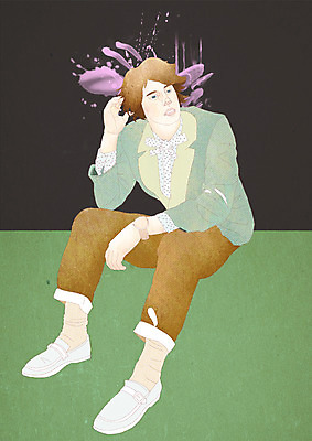 전신 PSD 모델 라이프스타일 패션 남자 벽 맨라이프 포즈 일러스트 한명 사람 앉기 성인 라이프 페인트칠 그림 개성 남자만 남자한명만 성인남자만 성인만 국내일러스트 1 모션 페인팅 생활 파일형식