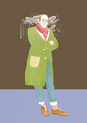 전신 PSD 모델 라이프스타일 패션 남자 안경 벽 맨라이프 포즈 일러스트 한명 서기 사람 성인 라이프 팔짱 목도리 페인트칠 그림 개성 남자만 남자한명만 성인남자만 성인만 국내일러스트 1 잡화 모션 페인팅 생활 파일형식