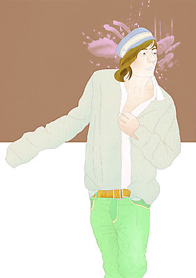 전신 PSD 모델 모자 라이프스타일 패션 남자 벽 맨라이프 포즈 일러스트 한명 서기 사람 성인 라이프 캐주얼 페인트칠 그림 개성 남자만 남자한명만 성인남자만 성인만 국내일러스트 1 잡화 옷 모션 페인팅 생활 파일형식