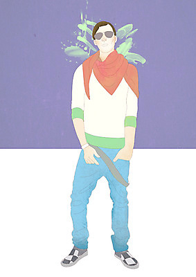 전신 PSD 모델 라이프스타일 손 패션 남자 벽 맨라이프 포즈 일러스트 한명 서기 사람 성인 라이프 캐주얼 선글라스 벨트 페인트칠 주머니 그림 개성 넣기 남자만 남자한명만 성인남자만 성인만 국내일러스트 1 잡화 옷 안경 모션 페인팅 생활 신체부위 파일형식