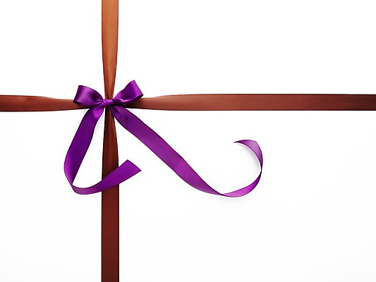 포토 JPG 스튜디오촬영 리본 줄 백그라운드 포장 실내 누끼 사람없음 장식 갈색 보라색 끈 오브젝트 매듭 리본백그라운드 국내포토 컬러 내부 파일형식