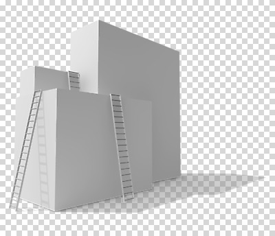 편집이미지 사다리 그림자 사람없음 건물 조형물 3D소스 3D 회색 그늘 입체 오브젝트 PNG 편집소스 건축물 컬러 미술 도구 디지털합성 파일형식
