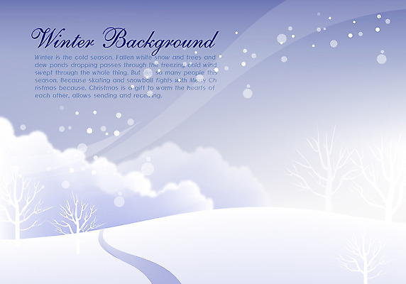 EPS 나무 식물 계절 길 백그라운드 겨울 일러스트 자연 하늘 풍경 사람없음 설원 눈 겨울배경 국내일러스트 자연요소 날씨 눈_날씨 생태계 파일형식 벡터