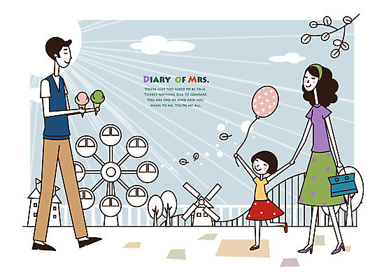 EPS 전신 나무 식물 구름 라이프스타일 여자 남자 딸 어린이 일러스트 가족 하늘 엄마 나뭇잎 아이스크림 서기 미소 웃음 사람 소녀 성인 라이프 세명 30대 부모 태양 소풍 놀이공원 풍차 자녀 아빠 주부 대관람차 미시라이프 풍선 주부라이프 국내일러스트 자연요소 잎 관계 모션 디저트 표정 생활 장년 야외활동 테마파크 놀이기구 파일형식 벡터