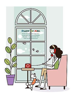 EPS 동물 한마리 라이프스타일 여자 화분 일러스트 창문 휴식 한명 미소 웃음 사람 앉기 성인 라이프 30대 소파 전화기 주부 미시라이프 통화 주부라이프 여자만 여자한명만 성인여자만 성인한명만 성인여자한명만 장년만 장년여자만 장년여자한명만 성인만 국내일러스트 1 컨셉 의자 모션 표정 생활 장년 파일형식 벡터